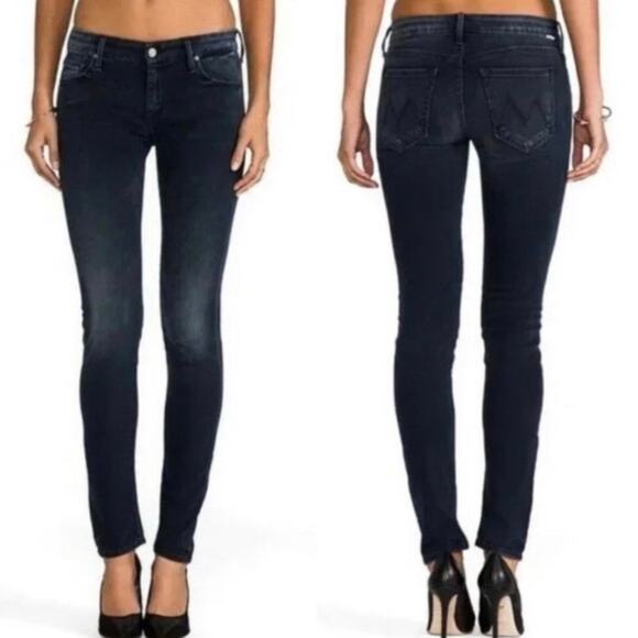 Mother The Looker Grand Sophie‎ Jeans Size 27 Dark Wash Denim - Picture 1 of 16